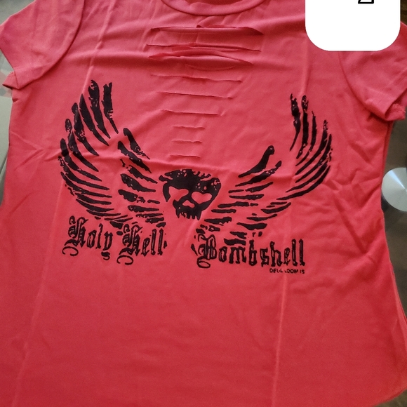 9 Rocker/Biker shirts. Size m/l. - Picture 4 of 16